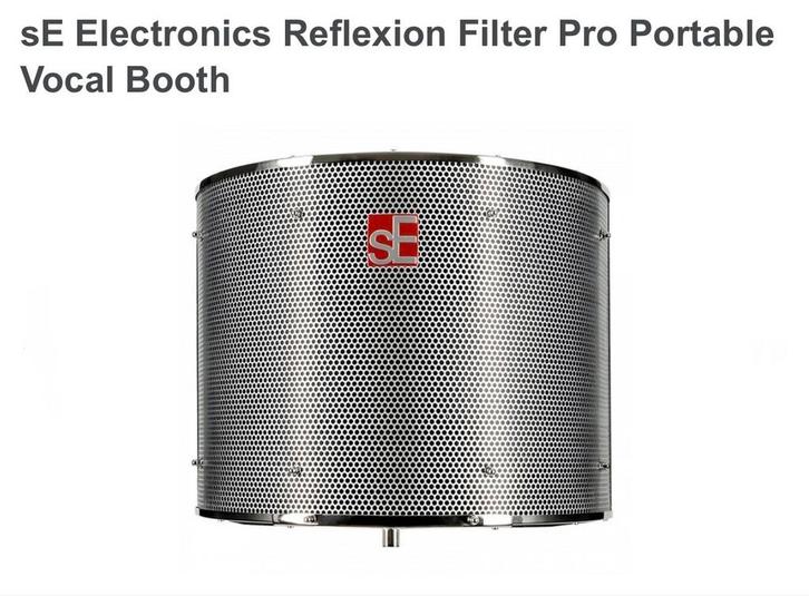 sE electronics ProStudio Reflectiefilter voor opname, Muziek en Instrumenten, Microfoons, Nieuw, Ophalen