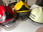 3 brandweer helmen, Bricolage & Construction, Casques de sécurité, Enlèvement ou Envoi
