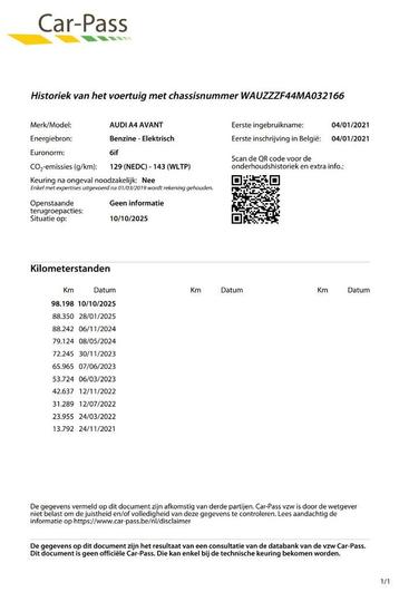 Audi A4 35TFSI S-Tronic 150PK / DSG, Leder, LED, PDC, Cruise beschikbaar voor biedingen