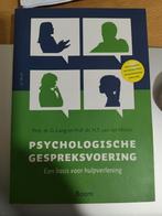 H.T. van der Molen - Psychologische gespreksvoering, Ophalen of Verzenden, Zo goed als nieuw, H.T. van der Molen; G. Lang