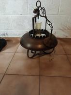 Landelijke luster voor tegen de plafond, Huis en Inrichting, Ophalen, Gebruikt, Glas, Landelijke