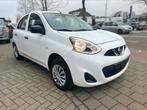 Nissan Micra 1.2 benzine 97.000km 2014 Airco GARATNIE, Auto's, Nissan, Stof, 1198 cc, Wit, 5 deurs