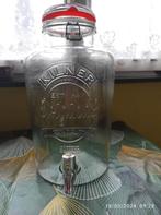 Tonneau en verre, bouteille av. robinet, 8 litres, Ophalen of Verzenden, Zo goed als nieuw