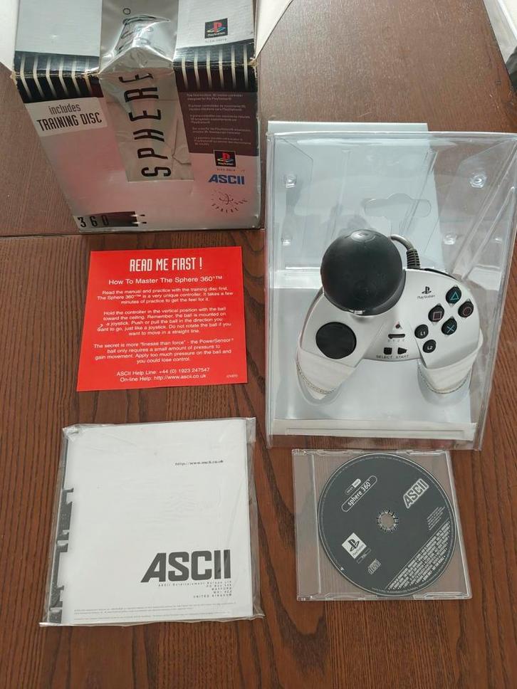 PlayStation ASCII Sphere 360 Controller – Compleet in Doos, Games en Spelcomputers, Spelcomputers | Sony Consoles | Accessoires