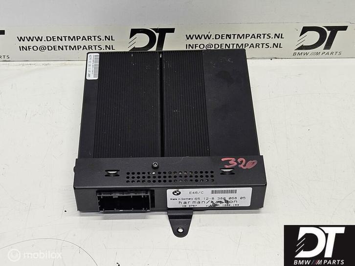 Radio versterker Harman Kardon BMW E46 Cabrio 65128380068, Auto-onderdelen, Elektronica en Kabels, BMW, Gebruikt, Ophalen of Verzenden