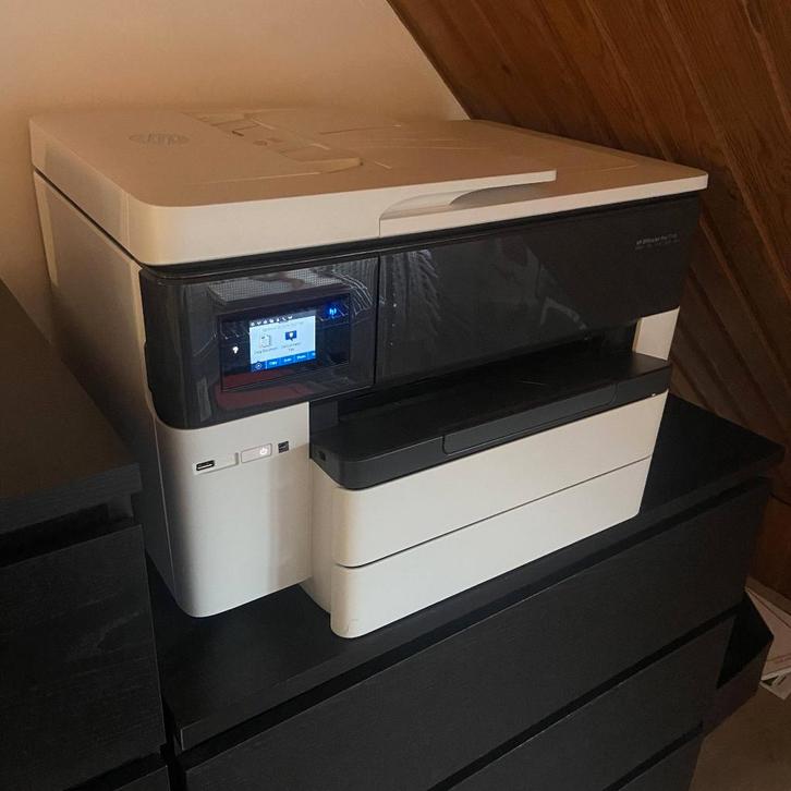 HP OfficeJet Pro 7740 Printer, Informatique & Logiciels, Imprimantes, Comme neuf, Imprimante, Imprimante à jet d'encre, Fax, Impression couleur