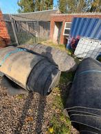 Rubbere mat op rol, Ophalen, Gebruikt