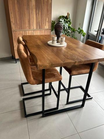 3 chaises de bar/tabouret de bar, 3 tabourets, Enlèvement