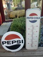 Pepsi Cola plaat + thermometer, Verzenden