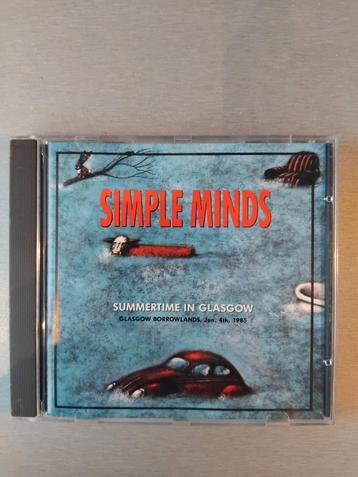 Cd. Simple Minds. Live Glasgow 1985 (with Bono). beschikbaar voor biedingen