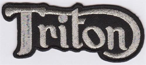 Triton stoffen opstrijk patch embleem #2, Motoren, Accessoires | Overige, Nieuw, Verzenden