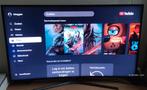 Samsung smart TV 55"  4K. Curved + wandbeugel, Enlèvement
