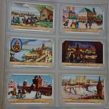 Set Liebig Prenten Geschiedenis van Moskou (1959). beschikbaar voor biedingen