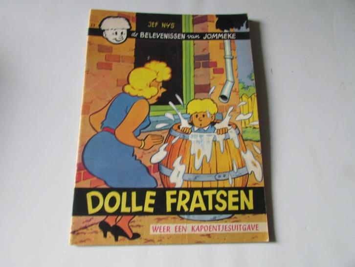 JOMMEKE, DOLLE FRATSEN, Boeken, Stripverhalen, Gelezen, Eén stripboek, Ophalen of Verzenden