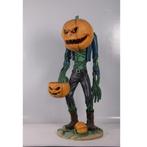 Bougeoir Citrouille Scary Man - 165 cm - Halloween