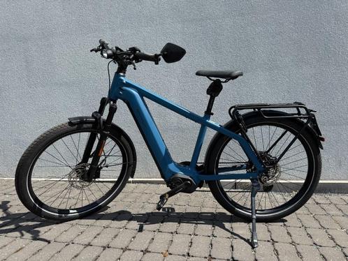 R&M Charger4 GT touring HS 46 Petrol blue 750Wh Kiox 300, Fietsen en Brommers, Elektrische fietsen, Gebruikt, Riese & Müller, Minder dan 47 cm