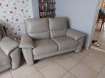 grijze 3 zit/ links en rechts relax, en 2 zit, Huis en Inrichting, Ophalen, Gebruikt
