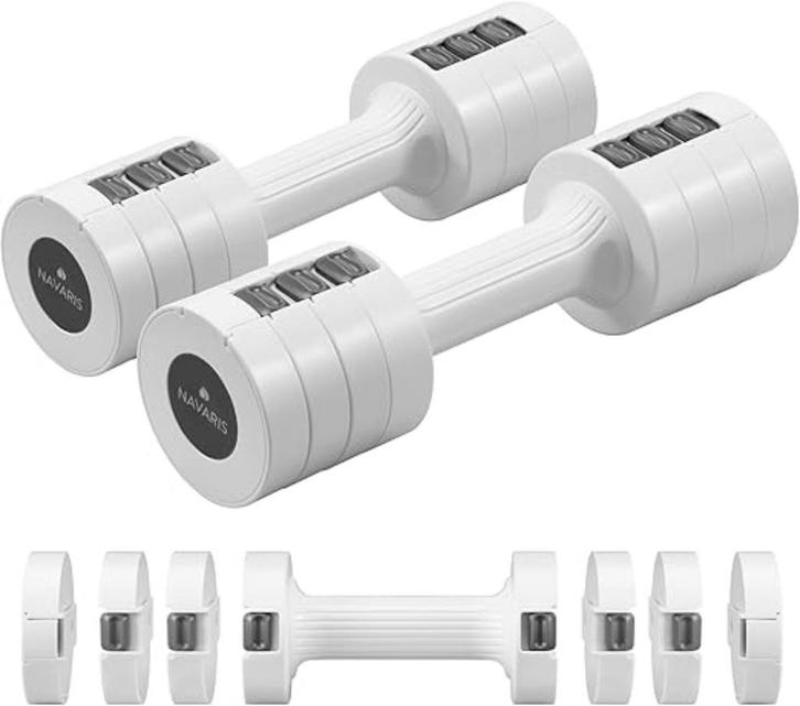 Navaris Halterset voor krachttraining SNELLE GRATIS LEVERING, Sport en Fitness, Fitnessmaterialen, Nieuw, Halterset, Armen, Benen