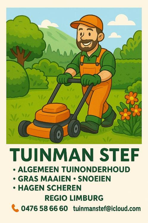 Tuinman Stef - Tuinonderhoud, Diensten en Vakmensen, Tuinmannen en Stratenmakers, Tuinonderhoud of Snoeiwerk