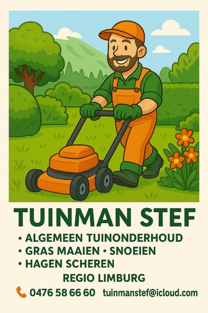 Tuinman Stef - Tuinonderhoud, Diensten en Vakmensen, Tuinmannen en Stratenmakers, Tuinonderhoud of Snoeiwerk