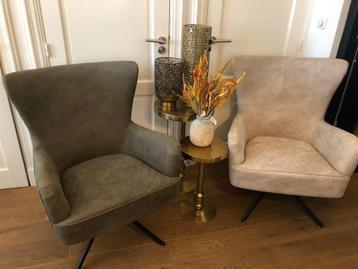 Luxe fauteuil draaistoel zetel AANBIEDING armstoel lederlook beschikbaar voor biedingen
