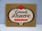 2 Diekirch (Luxembourg) pankartes en 2 bierviltjeshouders, Ophalen of Verzenden, Gebruikt, Reclamebord, Plaat of Schild
