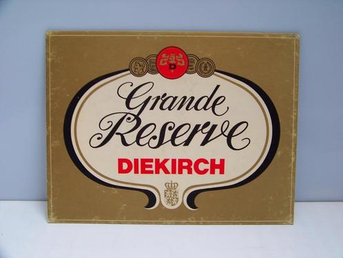 2 Diekirch (Luxembourg) pankartes en 2 bierviltjeshouders, Verzamelen, Biermerken, Gebruikt, Reclamebord, Plaat of Schild, Ophalen of Verzenden