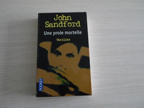 UNE PROIE MORTELLE         JOHN  SANDFORD, Boeken, Thrillers, Zo goed als nieuw, Amerika, Verzenden
