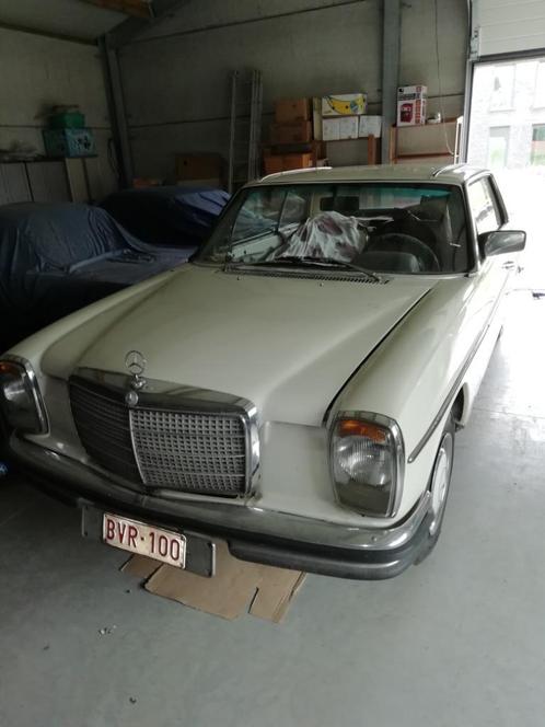 Mercedes 280 CE bouwjaar 1974 (50 jaar!). Matching numbers., Auto's, Oldtimers, Particulier, Centrale vergrendeling, Radio, Trekhaak
