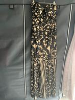 Strapless avondjurk zwarte stenen, Kleding | Dames, Gelegenheidskleding, Ophalen, Zo goed als nieuw