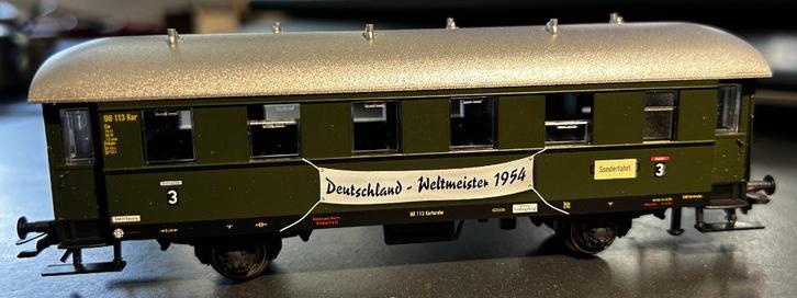 3179b. 3cl H0 Märklin postwagen., Hobby en Vrije tijd, Modeltreinen | H0, Zo goed als nieuw, Wagon, Märklin, Ophalen of Verzenden