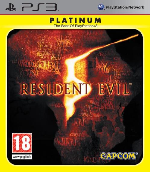 Resident Evil 5 Platinum, Games en Spelcomputers, Games | Sony PlayStation 3, Zo goed als nieuw, Avontuur en Actie, 1 speler, Vanaf 18 jaar