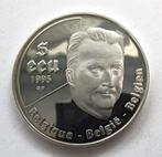 Belgium 5 ecu 1998 Human Rights Declaration, Ophalen of Verzenden, België, Zilver