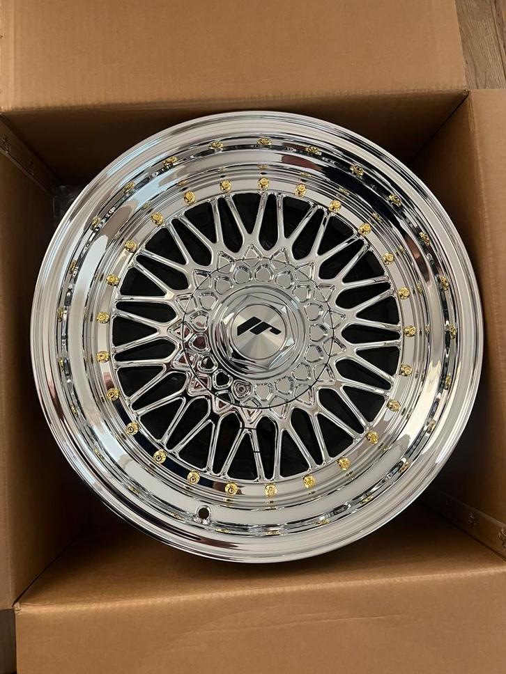 Nieuwe Breedset Jr velgen met nieuwe banden, Auto-onderdelen, Banden en Velgen, Banden en Velgen, Zomerbanden, 17 inch, 205 mm