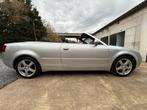 ✅Audi A4 CABRIO️ 2.0L benzine🔥Leder verwarmd + Airco 👌, Auto's, Audi, Voorwielaandrijving, Zwart, 4 cilinders, Cabriolet