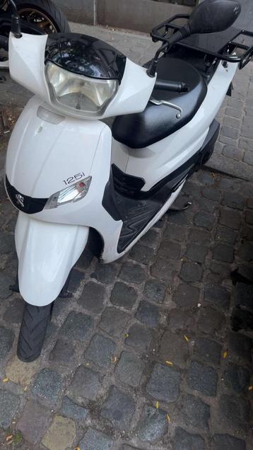 Scooter sym 125cc, Enlèvement ou Envoi, Comme neuf