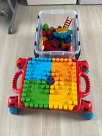 Babybouwblokken met bouwtafel, Ophalen, Zo goed als nieuw