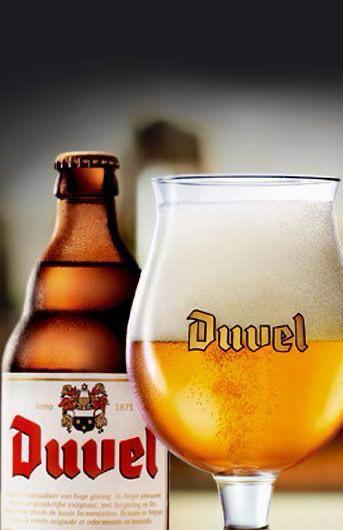Metalen reclamebord Duvel 9 - retro vintage mancave, Verzamelen, Biermerken, Zo goed als nieuw, Reclamebord, Plaat of Schild, Duvel