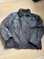 Leren jas heren donkerbruin maat 52, Kleding | Heren, Maat 52/54 (L), Leatherfield, Ophalen of Verzenden, Bruin