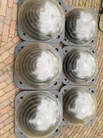 Solarbollen 6 stuks incl aansluitstukken, Gebruikt, Verwarming, Ophalen