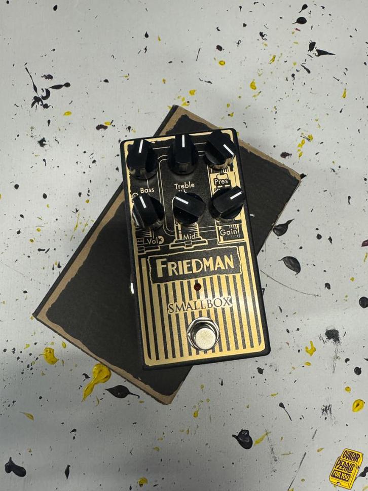 Friedman Smallbox Pedal, Muziek en Instrumenten, Effecten, Zo goed als nieuw, Distortion, Overdrive of Fuzz, Volume, Ophalen of Verzenden
