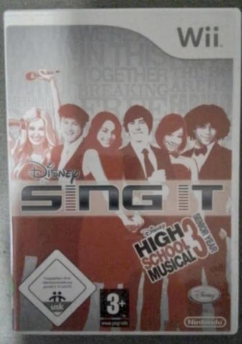 Disney Sing It High School Musical 3 - Nintendo Wii, Consoles de jeu & Jeux vidéo, Jeux | Nintendo Wii, Utilisé, Musique, À partir de 3 ans