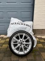 Orginele 18 inch Audi A3 Velgen + Bridgestone zomerbanden, Ophalen, 18 inch, Zomerbanden, Velg(en)