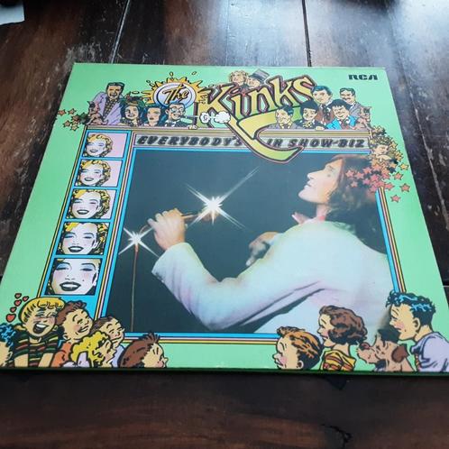 The Kinks ‎– Everybody's In Show-Biz - Everybody's A Star, CD & DVD, Vinyles | Rock, Utilisé, 12 pouces, Envoi