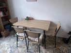 Tafel en 4 stoelen, Huis en Inrichting, Ophalen