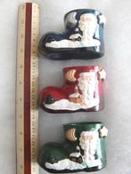 kerstlaars kaars theelichtje kandelaar groen blauw rood kado, Ophalen of Verzenden, Nieuw, Blauw, Kandelaar