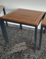 TABLE ET CHAISES, Comme neuf, 50 à 100 cm, Rectangulaire, Teck