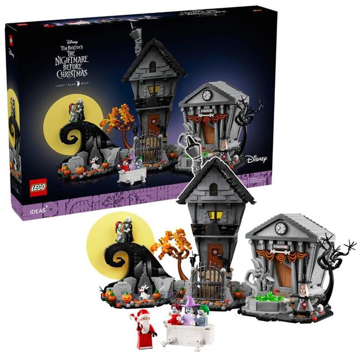 Lego Disney 21351 -  The Nightmare Before Christmas, Kinderen en Baby's, Speelgoed | Duplo en Lego, Nieuw, Lego, Complete set