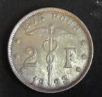 2 frank 1923 FR Albert 1, Ophalen of Verzenden, Losse munt