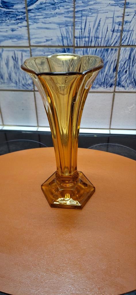 Val Saint Lambert Luxval vaas in perfecte staat 1935!, Antiquités & Art, Antiquités | Vases, Enlèvement ou Envoi